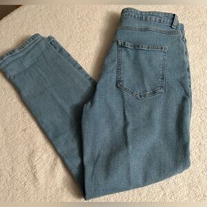 MSCH Copenhagen Denim - light wash Crystal Mom Jeans, size 10